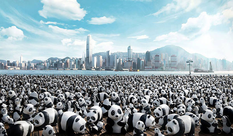 Each Paper Panda Represents One Of Only 1,600 Left In The Wild