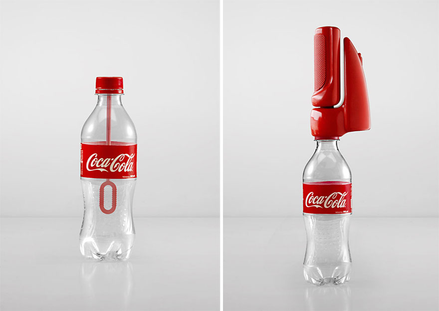 Coca-Cola Invents 16 Bottle Caps To Give Second Lives To Empty Bottles