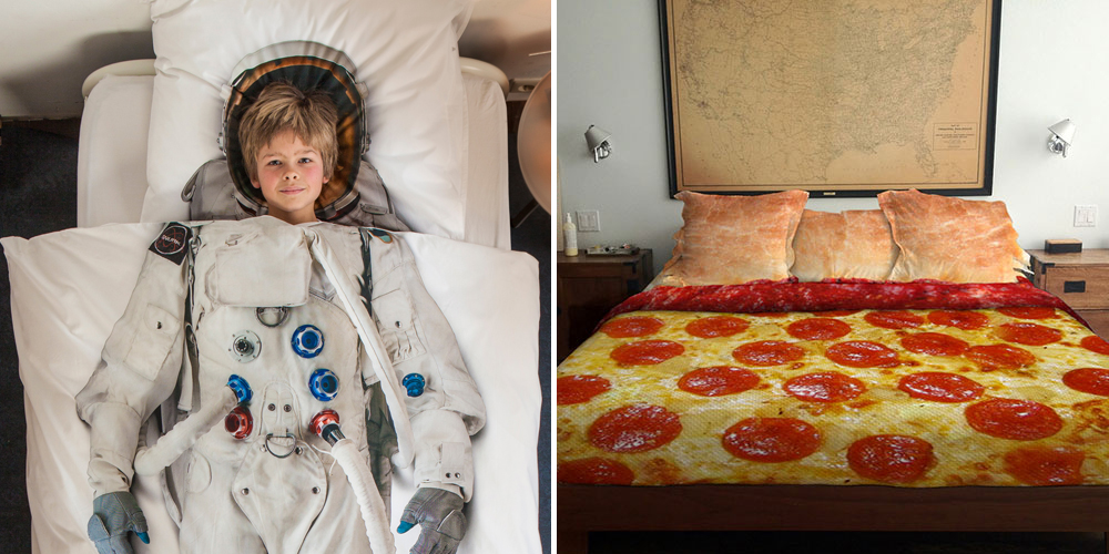 20 Cool And Creative Bed Covers Bored, Unique Bedding King Size
