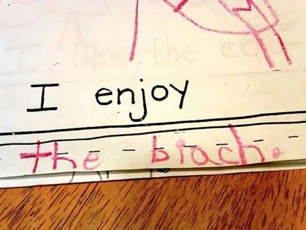 22 Children's Hilariously Inappropriate Spelling Mistakes