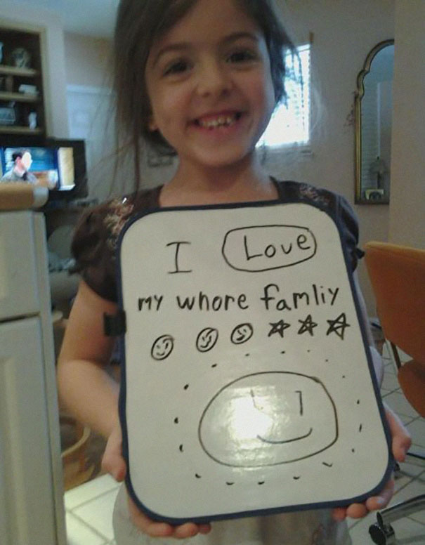 22 Children's Hilariously Inappropriate Spelling Mistakes