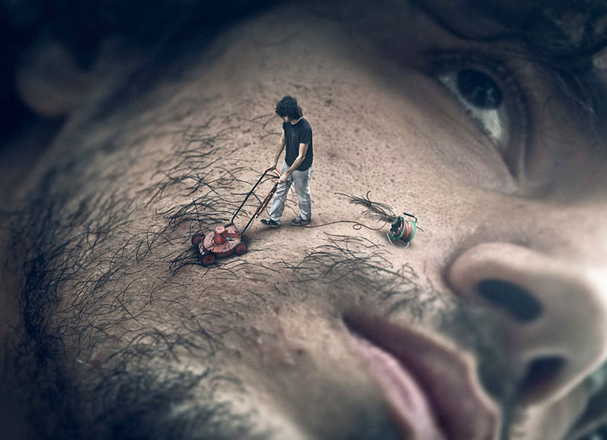 Photoshop Wizard Turns His Wildest Dreams Into Crazy Photo Manipulations