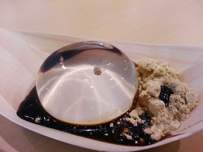 This Drop Of Water On Your Plate Is Actually A Tasty Cake
