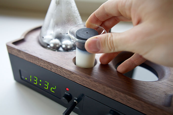 This Alarm Clock Will Wake You Up With A Fresh Cup Of Coffee