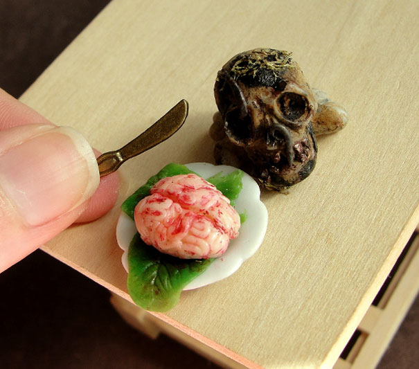 Incredibly Realistic Miniature Food Sculptures Made From Clay 