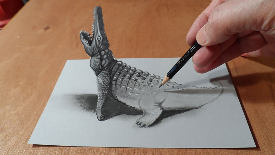 33 Of The Best 3D Pencil Drawings | Bored Panda