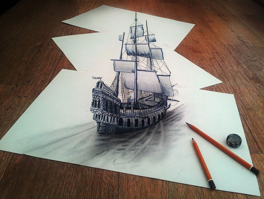 33 Of The Best 3D Pencil Drawings