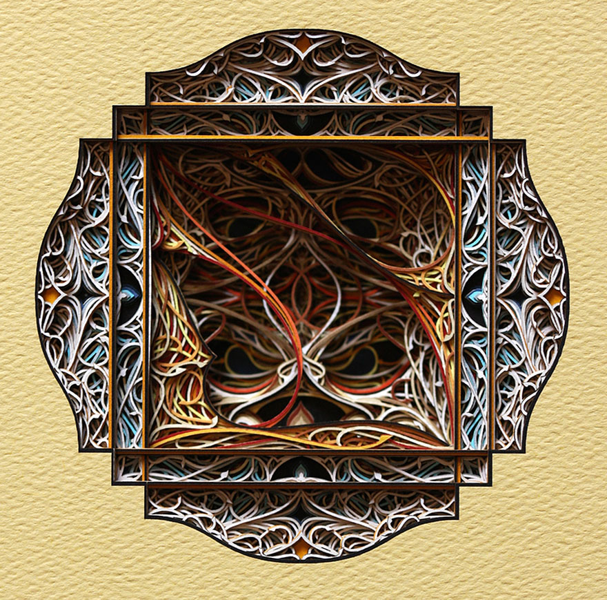 New Incredible Laser Cut Paper Art by Eric Standley