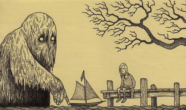 creepy-monsters-sticky-notes-drawings-don-kenn-22