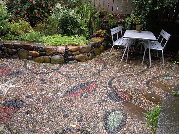 15 Magical Pebble Paths That Flow Like Rivers