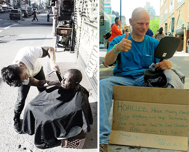 Every Sunday, This New York Hair Stylist Gives Free Haircuts To The Homeless