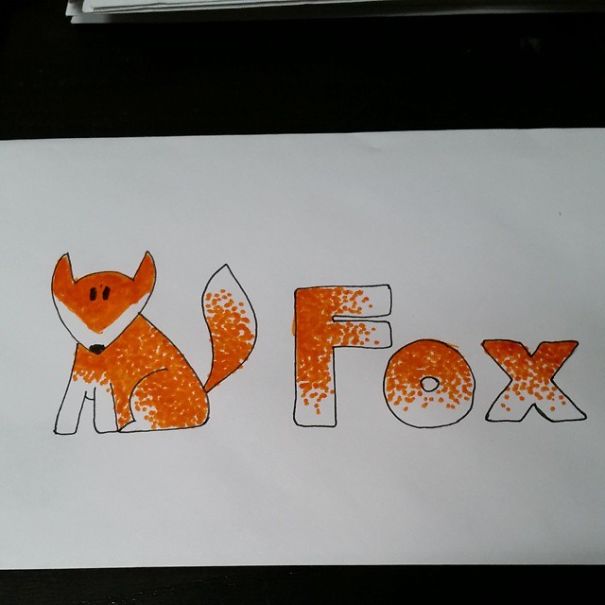I Drew A Fox