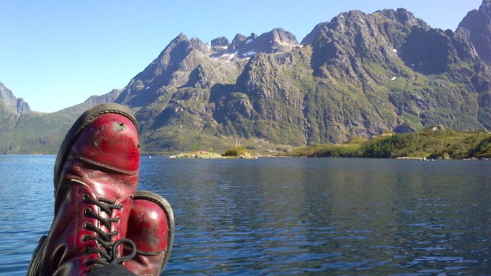 My Feet And A Motorcycle Took Me To Lofoten, Norway