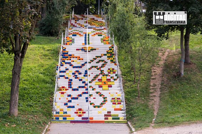 Digital Transilvania – Furnica Stairs, Targu Mures, Romania