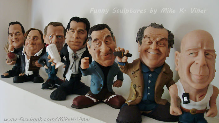 I Make Little Celebrity Sculptures Out Of Polymer Clay