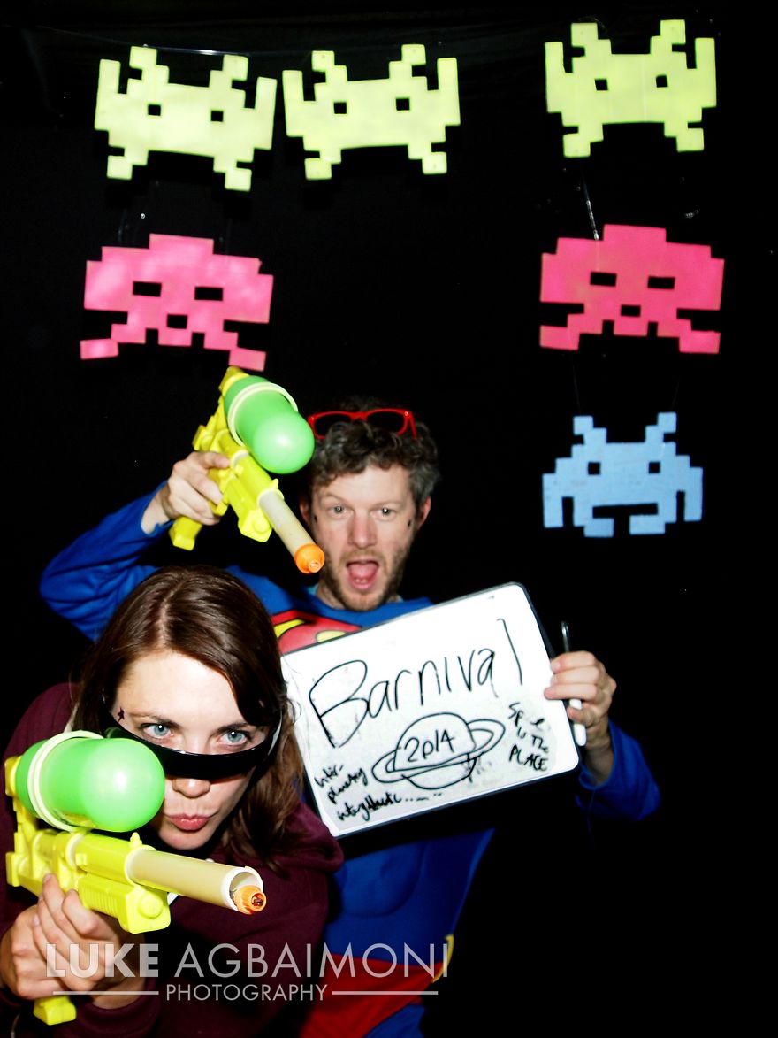 Space Invaders Photo Booth
