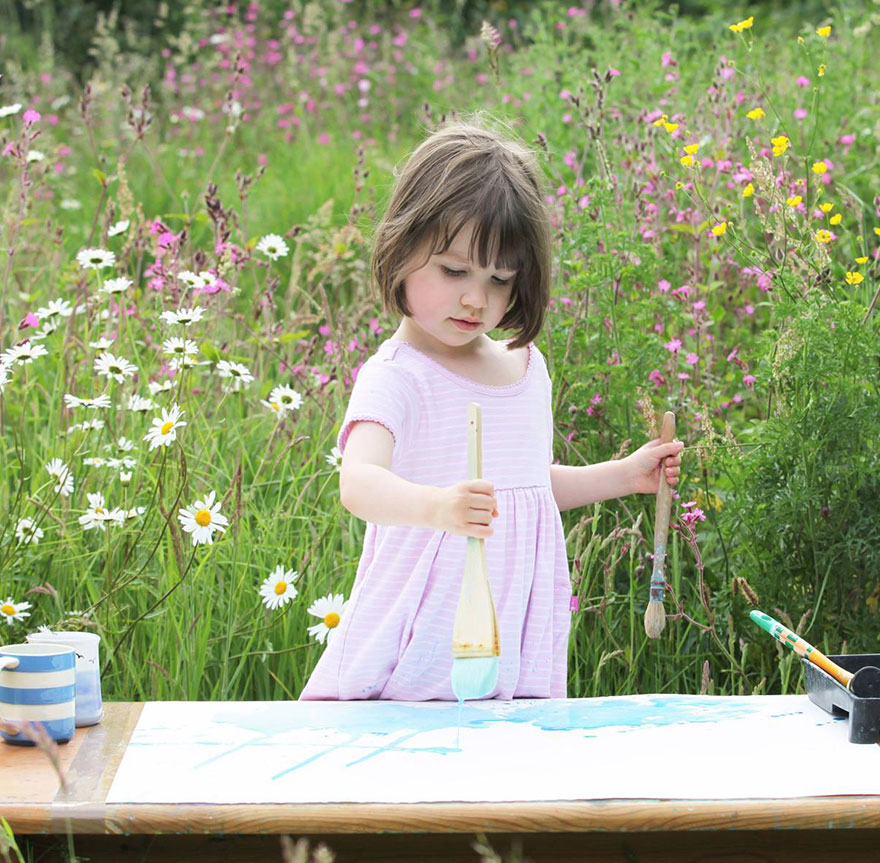 5-Year-Old With Autism Paints Stunning