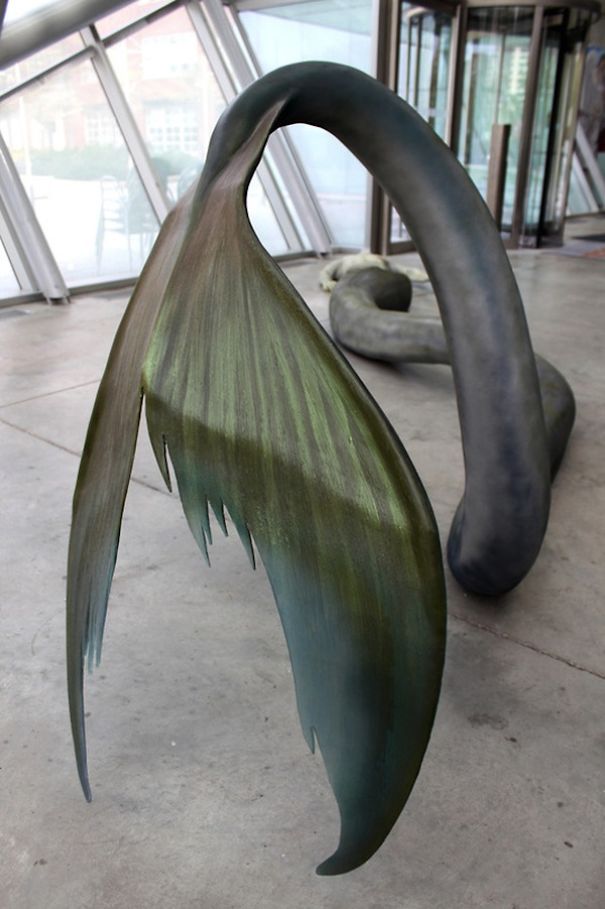 Bizarre Sculpture Named Merman By Cameron Stalheim