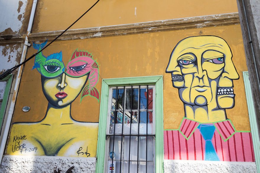 Valparaiso's Street Art.