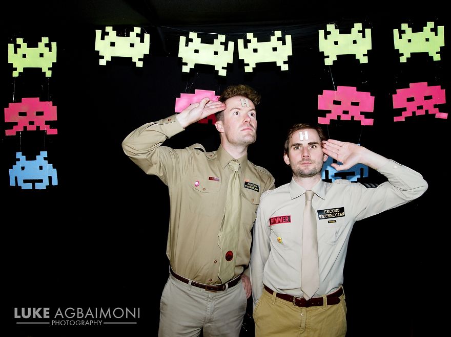 Space Invaders Photo Booth