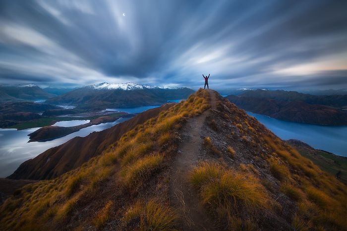 Roy's Peak, New Zealand. Photo Crerdit: Dylan Gehlken