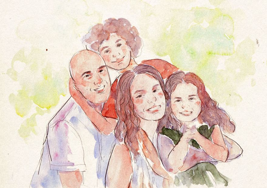 Timeless Hand Painted Portraits You Can Actually Afford