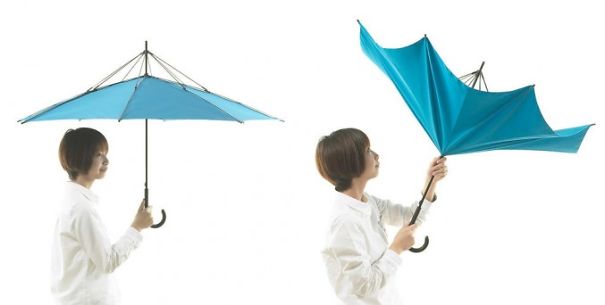 Umbrella Reinvented: Unbrella By Hiroshi Kajimoto