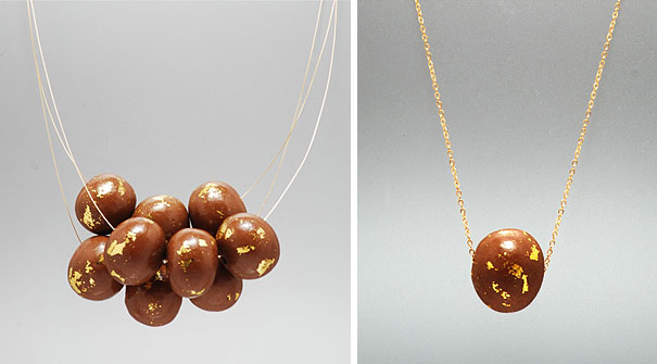 Real Gold And Chocolate Jewelry