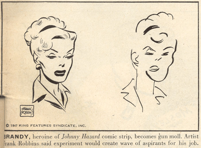In 1947, Ten Comic Strip Artists Were Asked To Draw Their Characters Blindfolded