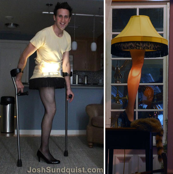 The Leg Lamp From “a Christmas Story”