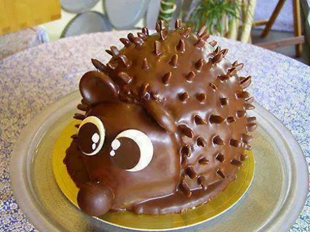 Here Is My Creative Cake - Cute&sweet&edgy.... ;)