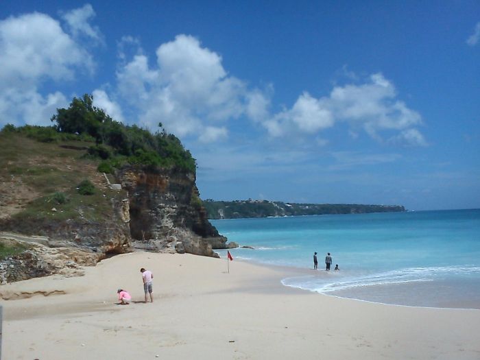 One Of Beautiful Beach In Bali-indonesia, Dreamland Beach
