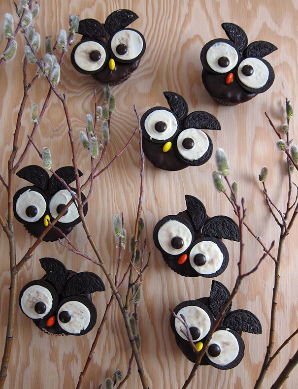 Owl Cupcakes