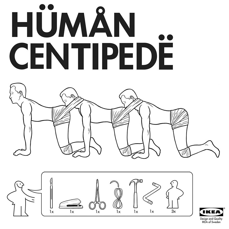  IKEA-Style Instructions for Assembling Your Very Own Monster By Ed Harrington