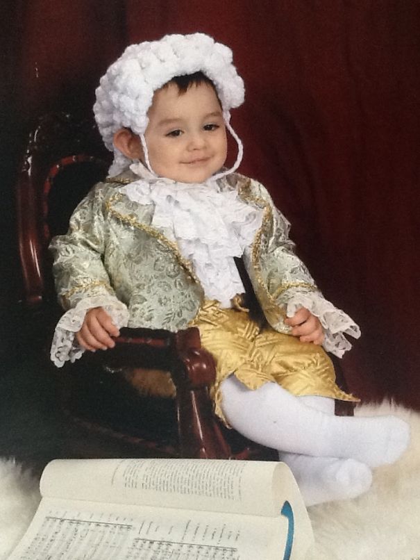 My Son As Baby Mozart! Custom Made Everything. 2007
