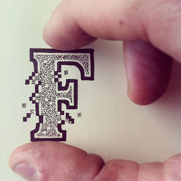 Witty Pictures Of Fingers Having Fun With Typography