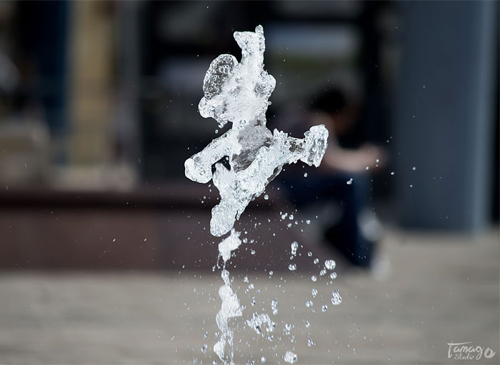 I Capture Super Mario Characters In Water