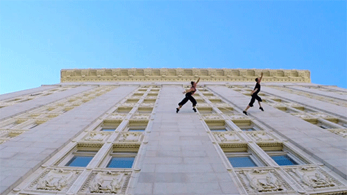 Waltz On The Walls: Dancers Perform Epic Vertical Dance On Oakland City Hall