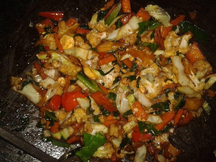 Vegetable Stir-fry Made By Me! ;-)