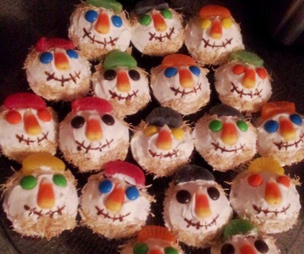 Scarecrow Cupcakes