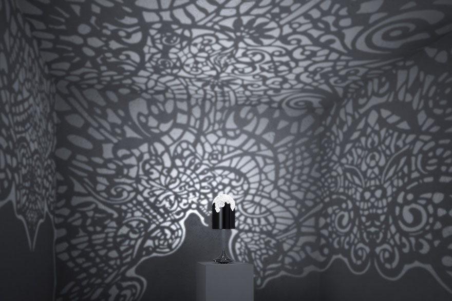This 3D-Printed Lamp Will Cover Your Room In Elegant Lace Patterns