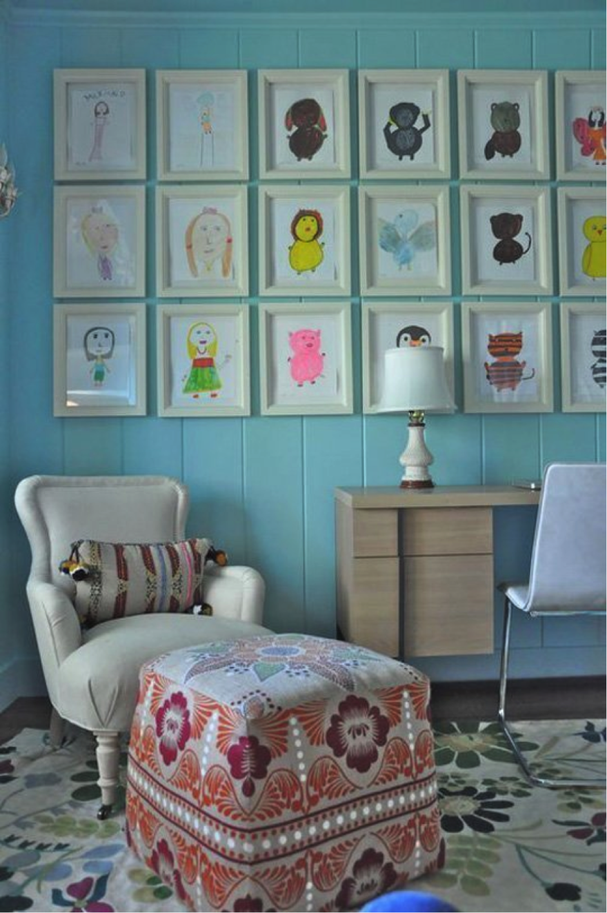 5 Fun Ways To Display Your Child's Art