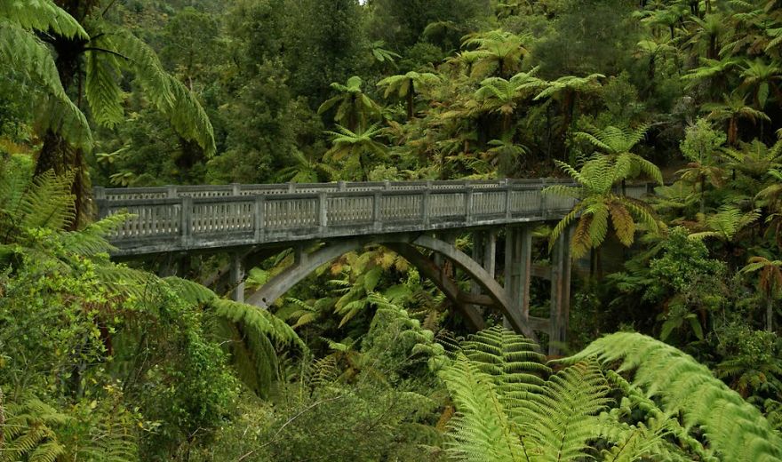 Bridge To Nowhere, Whanganui, New Zealand