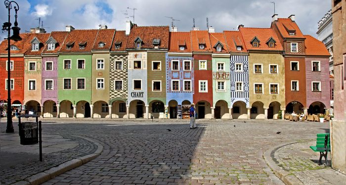 Poznan, Poland, Old Town (rynek)