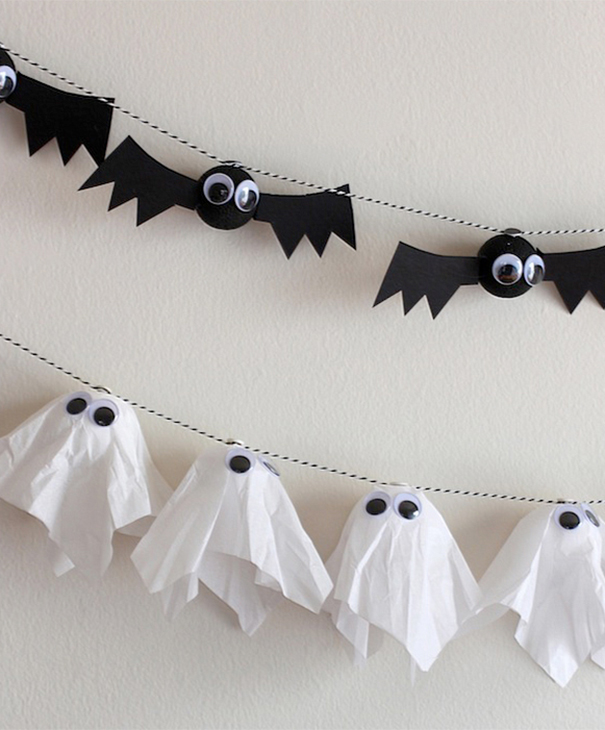 Ghost And Bat Garlands