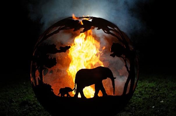 Africa Burning Fire Pit