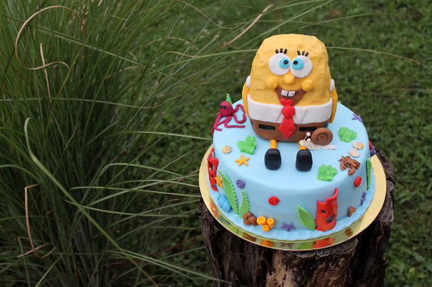 Sponge Bob Cake By Nassolda