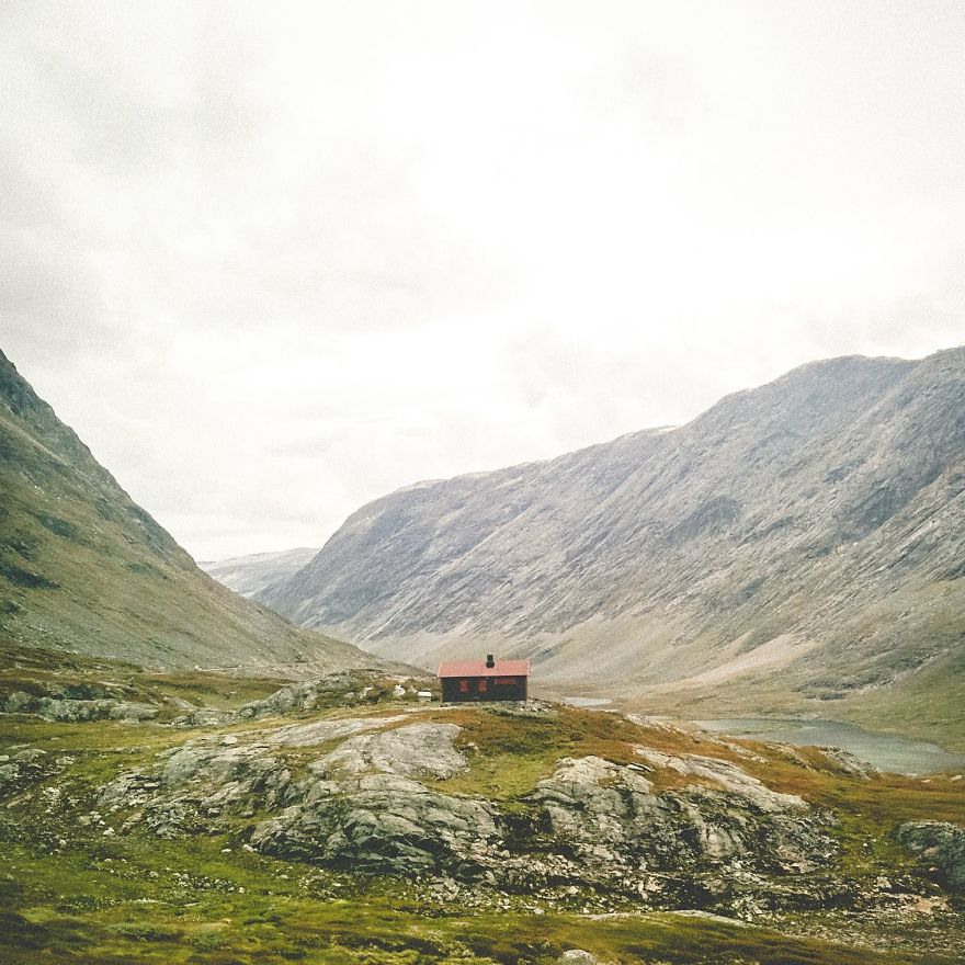 Lonely Cabin, Western Norway