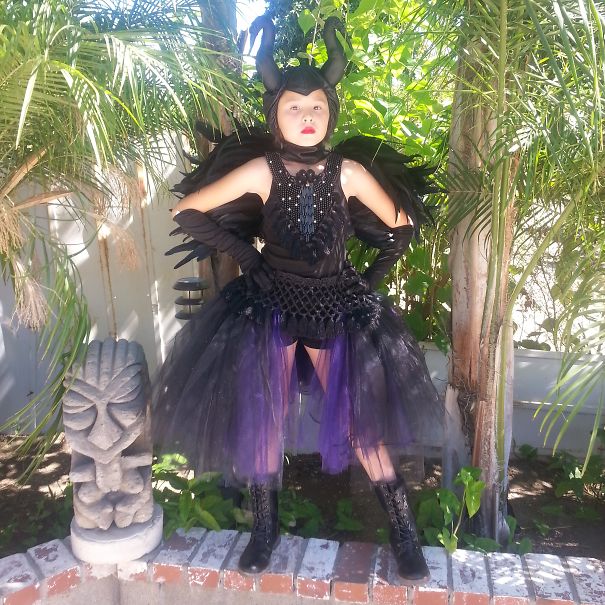 Maleficent ! Home Made Costume!