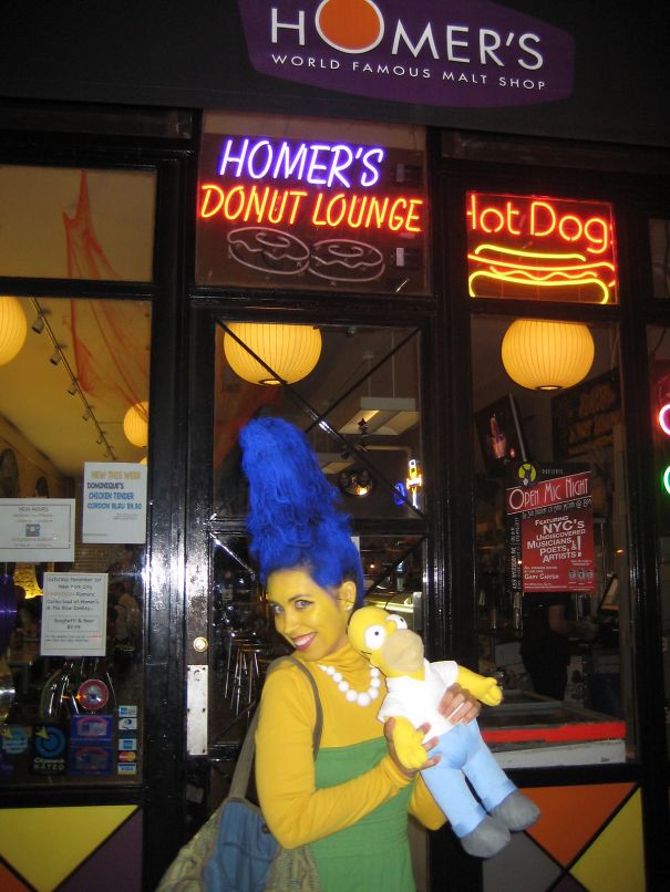 Marge Simpson @ Homer's In Nyc